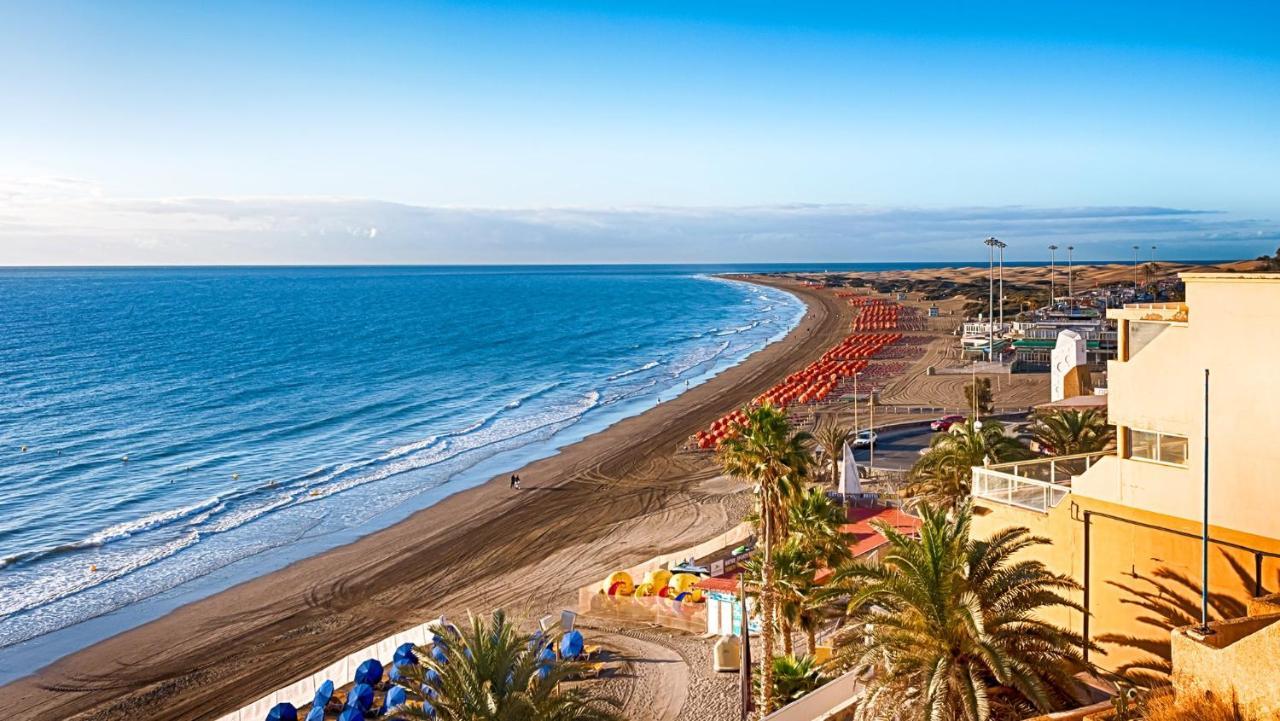 Apartamento Penthouse In Playa Del Ingles With Lovely View Exterior foto